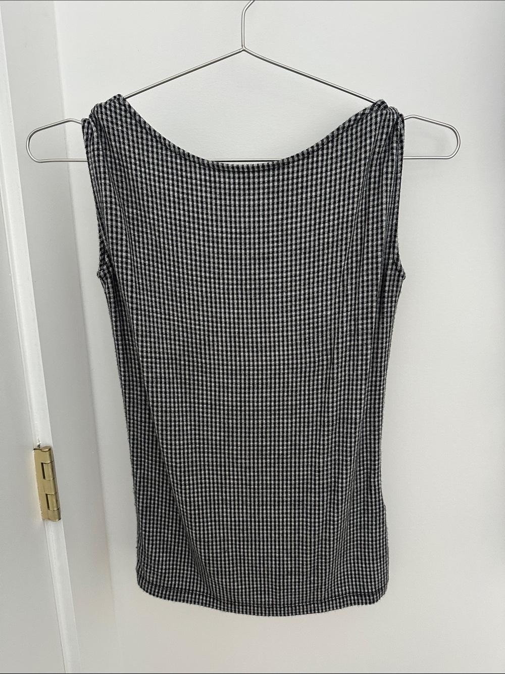 Madewell Gingham Top XXS
